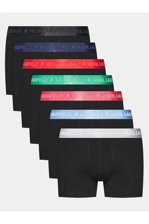 Karl Lagerfeld Komplet 7 par bokserek Day Of The Week Trunk (7-Pack) 235M2102