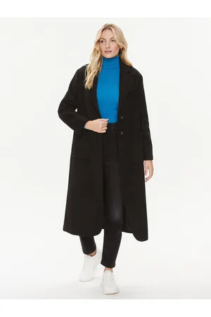 Benetton Płaszcz wełniany 28HFDN02V Regular Fit
