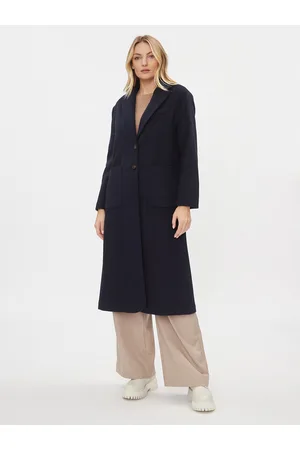 Benetton Płaszcz wełniany 28HFDN02V Regular Fit