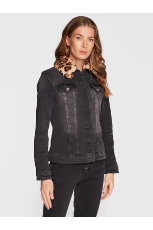 Liu Jo Kurtka jeansowa UF2069 D4391 Regular Fit