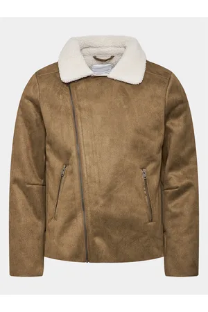 Lindbergh Kurtka z imitacji skóry 30-30053A Slim Fit