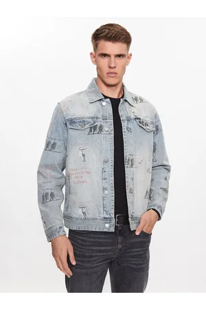 Guess Kurtka jeansowa M3YXN6 D4YO0 Regular Fit