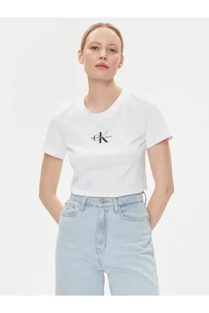Calvin Klein T-Shirt Monologo J20J222564 Slim Fit