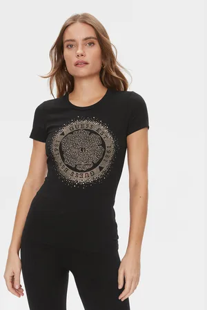 Guess T-Shirt Camelia W4RI47 J1314 Slim Fit