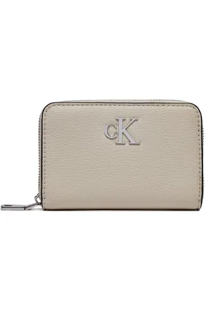 Calvin Klein Mały Portfel Damski Minimal Monogram Med Za K60K611500
