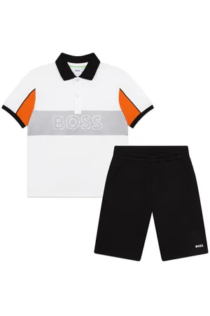 HUGO BOSS Komplet polo i spodenki J28112 D Regular Fit