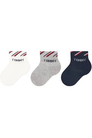 Tommy Hilfiger Zestaw 3 par wysokich skarpet dziecięcych 701220277