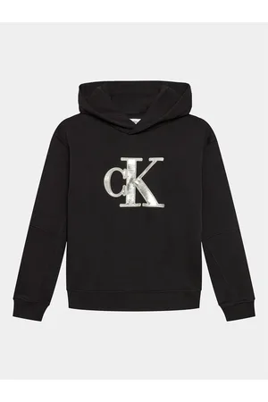 Calvin Klein Bluza Metallic Monogram IG0IG02298 Regular Fit