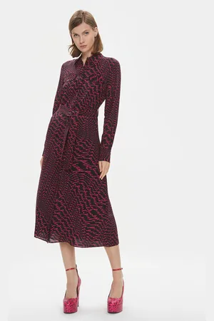 Pinko Sukienka koszulowa Asesente 100909 A19Q Regular Fit