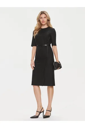 HUGO BOSS Sukienka dzianinowa Depuro 50506987 Slim Fit