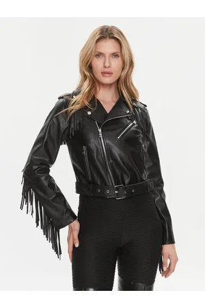 Liu Jo Kurtka z imitacji skóry WA4020 E0887 Regular Fit