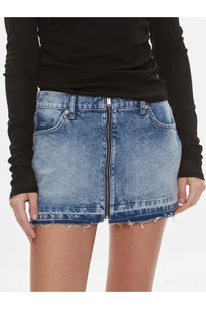 Tommy Hilfiger Spódnica jeansowa Sophie DW0DW17048 Slim Fit