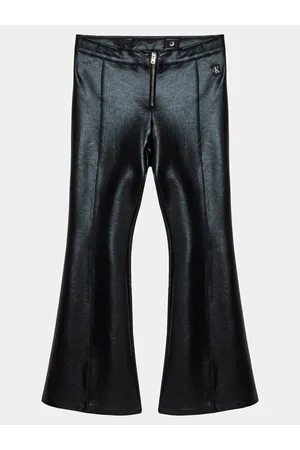 Calvin Klein Spodnie materiałowe Spacer IG0IG02293 Flare Fit