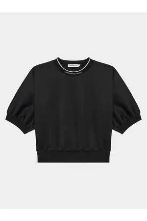 Calvin Klein Bluzka Logo Tape IG0IG02348 Relaxed Fit