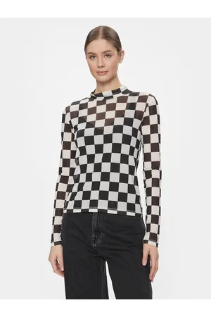 Vans Bluza Position Mesh Mock Neck VN000F73Y281 Regular Fit