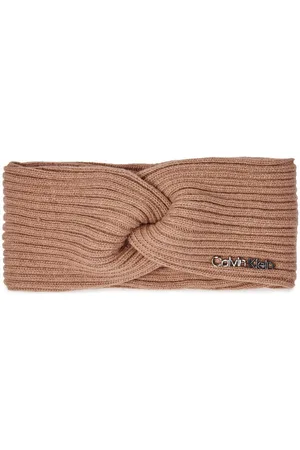 Calvin Klein Opaska materiałowa Ck Must Logo Twisted Headband K60K611400