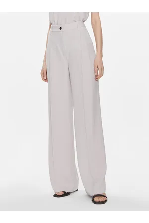 Calvin Klein Spodnie materiałowe K20K206774 Wide Leg