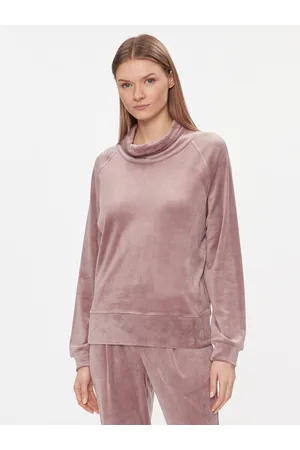 Triumph Bluza Cozy Comfort Velour Sweater 10216547 Regular Fit