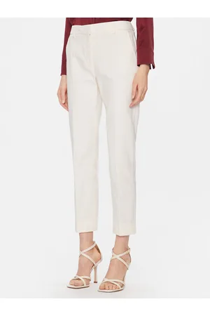 Max Mara Spodnie materiałowe Vite 2415131031 Beżowy Regular Fit