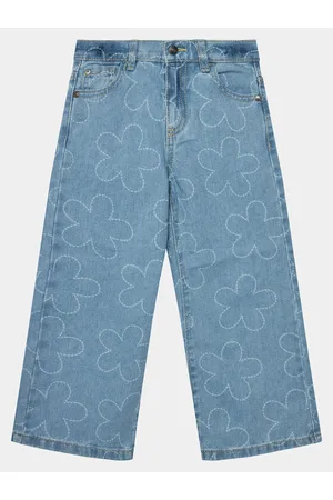 Benetton Jeansy 4VUGGE01V Wide Leg