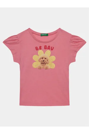 Benetton T-Shirt 3I1XG10DR Regular Fit