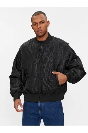 Calvin Klein Kurtka bomber Logo Aop J30J324658 Oversize
