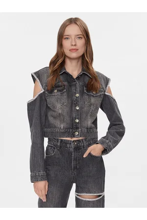 Liu Jo Kurtka jeansowa UA4117 D4891 Regular Fit