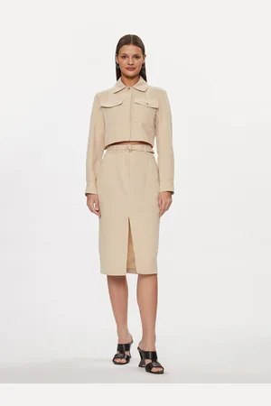 Patrizia Pepe Sukienka koszulowa 8A1251/A372-B182 Regular Fit