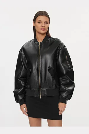 Patrizia Pepe Kurtka z imitacji skóry 8O0123/E005-K103 Regular Fit