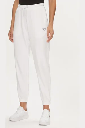 Tommy Hilfiger Spodnie dresowe Script DW0DW17771 Relaxed Fit