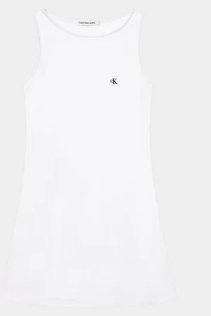 Calvin Klein Sukienka codzienna Badge IG0IG02498 Regular Fit