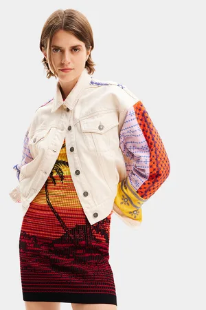 Desigual Kurtka jeansowa Julie 24SWED02 Regular Fit