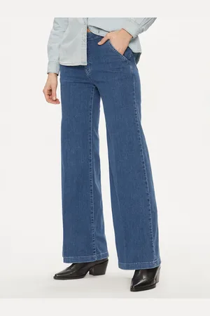 Benetton Jeansy 4AC6574X5 Wide Leg