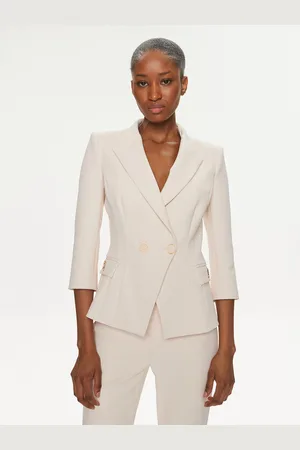 Elisabetta Franchi Marynarka GI-T61-41E2-V580 Slim Fit