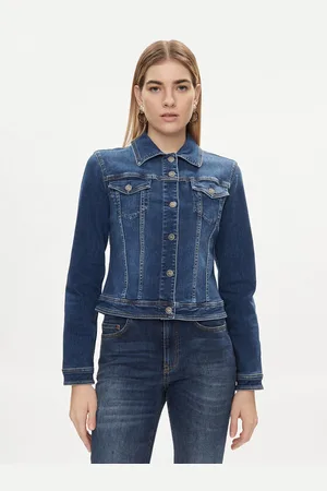 Liu Jo Kurtka jeansowa UA4046 D4615 Regular Fit