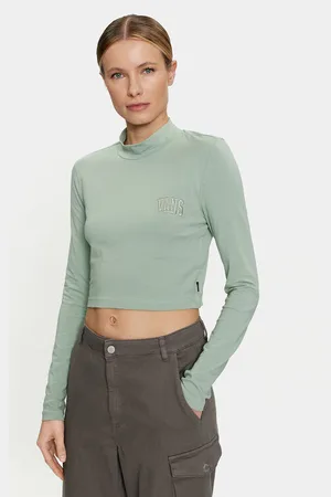 Vans Bluzka Mini Mock Neck Ls VN0007EZ Slim Fit