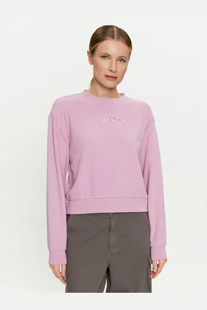 Vans Bluza W Essential Ft Rlx Crew VN000JF5 Regular Fit