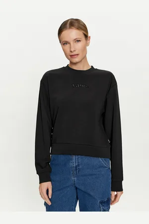 Vans Bluza W Essential Ft Rlx Crew VN000JF5 Regular Fit