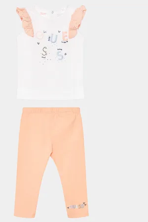 Guess Komplet t-shirt i legginsy A4GG03 K6YW4 Regular Fit
