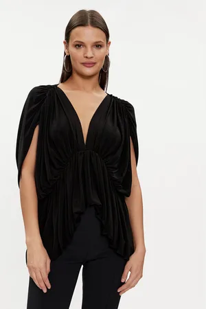 Norma Kamali Bluzka KK4226PL849001 Regular Fit