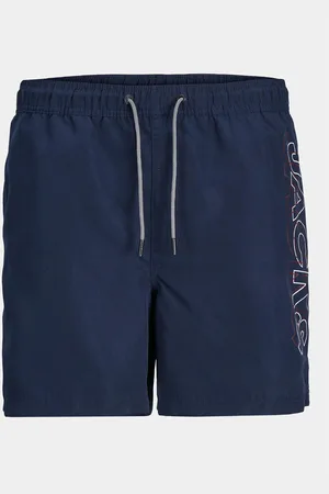 JACK&JONES JUNIOR Szorty kąpielowe Fiji Double Logo 12256153 Regular Fit