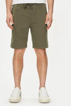 Pepe Jeans Szorty materiałowe Gymdigo Cargo Short PM801077 Regular Fit