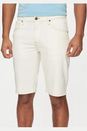 Lee Szorty jeansowe 5 Pocket 112349236 Regular Fit
