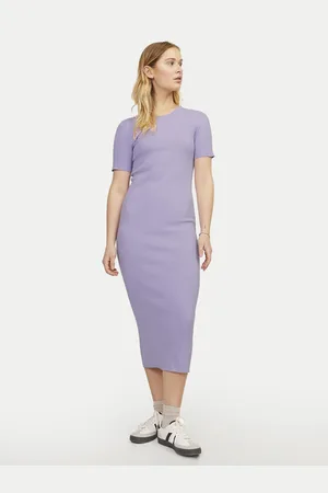 JJXX Sukienka dzianinowa Ellie 12254342 Slim Fit