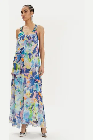 Patrizia Pepe Sukienka letnia 2A2803/A420-YA15 Relaxed Fit