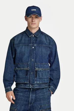 G-Star Kurtka jeansowa Utility D24330-D577-G334 Regular Fit