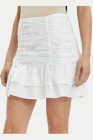 Guess Spódnica mini Zoe W4GD86 WAF10 Flare Fit