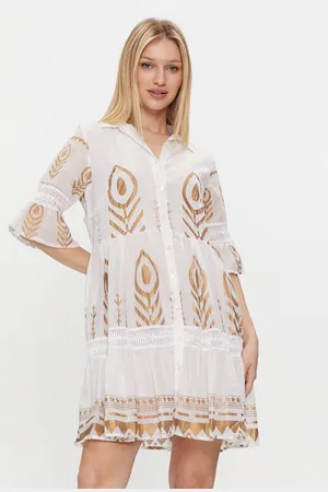 ICONIQUE Sukienka letnia Rachel IC24-021 Regular Fit