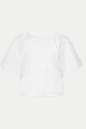 DKNY Bluzka P4AASQ18 Relaxed Fit