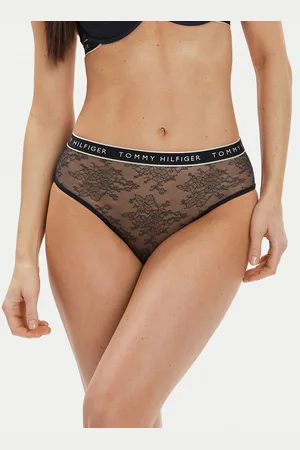 Tommy Hilfiger Figi klasyczne z wysokim stanem UW0UW05178